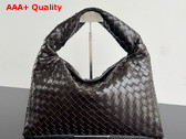 Bottega Veneta Small Hop Bag in Fondant Intrecciato Calf Leather Replica