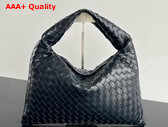 Bottega Veneta Small Hop Bag in Shadow Intrecciato Calf Leather Replica