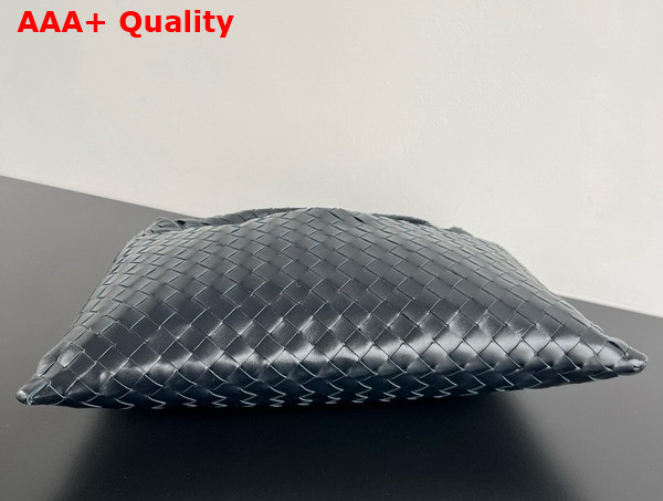Bottega Veneta Small Hop Bag in Shadow Intrecciato Calf Leather Replica