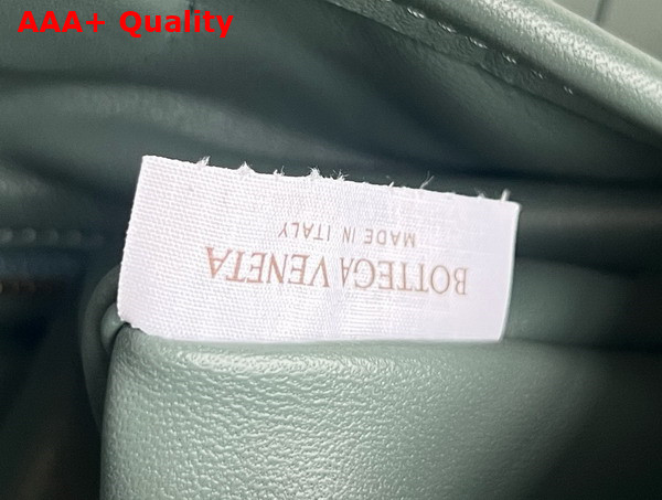 Bottega Veneta Small Hop Shoulder Bag Aloe Intrecciato Leather Replica