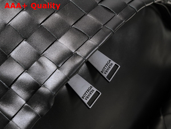 Bottega Veneta Small Intrecciato Backpack in Black Replica