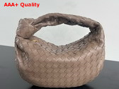 Bottega Veneta Small Jodie Bag in Chocolate Intrecciato Leather Replica