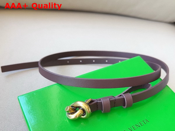 Bottega Veneta Small Knot Belt Fondant Leather Replica