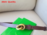 Bottega Veneta Small Knot Belt Fondant Leather Replica