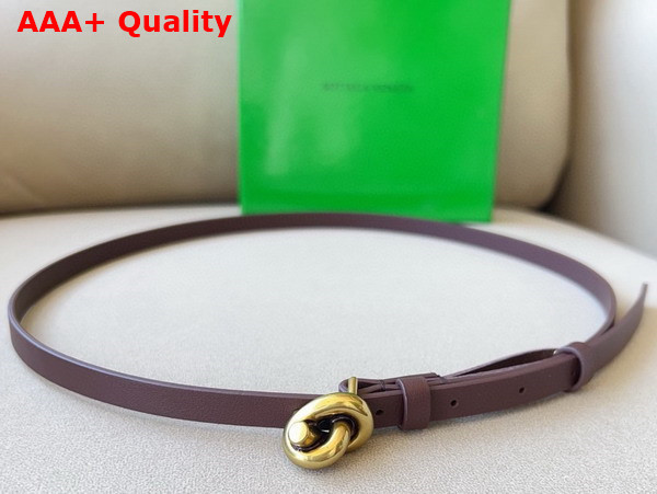 Bottega Veneta Small Knot Belt Fondant Leather Replica