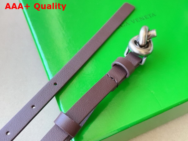 Bottega Veneta Small Knot Belt Fondant Leather Replica
