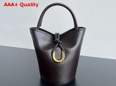 Bottega Veneta Small Liberta Bucket Bag in Fondant Smooth Calf Leather Replica
