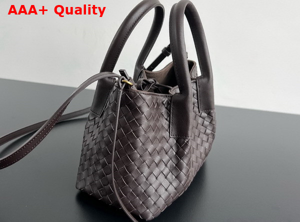 Bottega Veneta Small Pinacoteca Tote Bag in Fondant Intrecciato Silky Calf Leather Replica