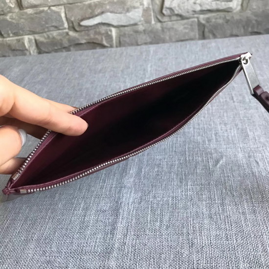 Bottega Veneta Small Pouch in Burgundy Padded Nappa Leather