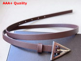 Bottega Veneta Small Triangle Belt Fondant Leather Replica