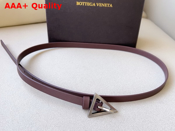 Bottega Veneta Small Triangle Belt Fondant Leather Replica
