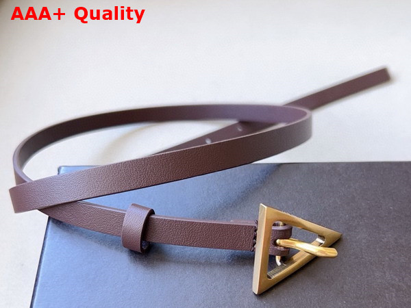 Bottega Veneta Small Triangle Belt Fondant Leather Replica