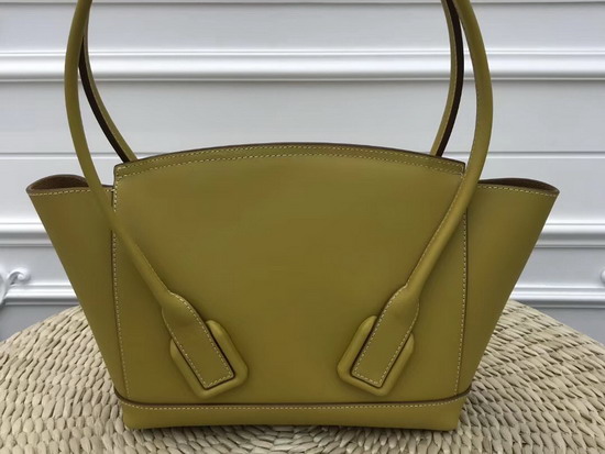 Bottega Veneta The Arco 33 Bag in Yellow French Calf