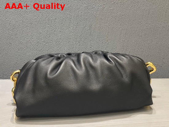 Bottega Veneta The Chain Pouch Black Calfskin Replica