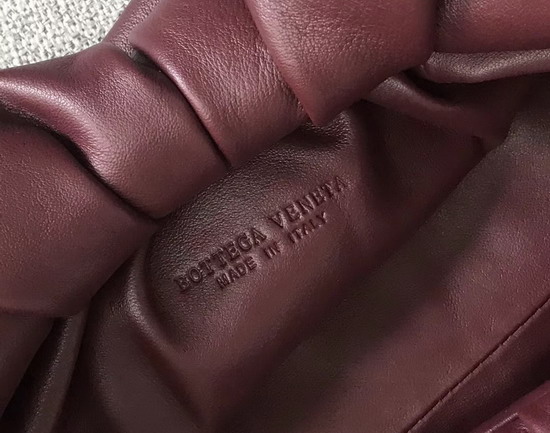 Bottega Veneta The Shoulder Pouch in Brodeaux Calfskin