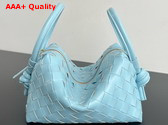 Bottega Veneta Top Handle Loop Zenith Intrecciato Leather Cross Body Bag Replica