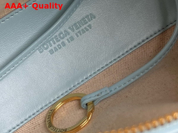 Bottega Veneta Top Handle Loop Zenith Intrecciato Leather Cross Body Bag Replica