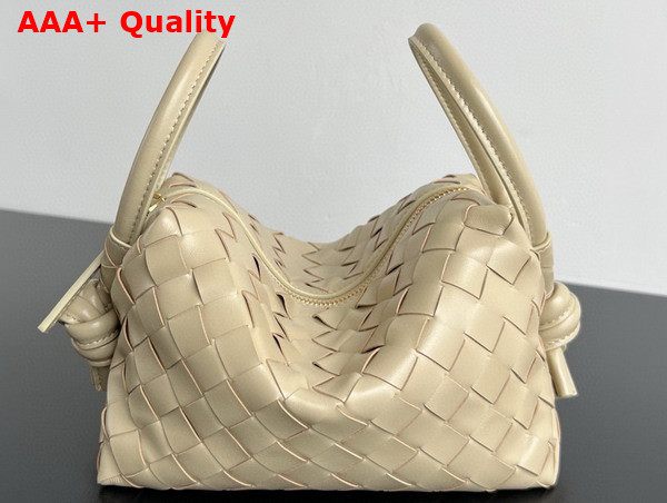 Bottega Veneta Top Handle Loop Zenith Intrecciato Leather Cross Body Bag Replica
