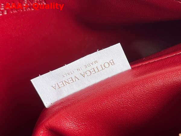 Bottega Veneta Wallace Cherry Intrecciato Calf Leather Replica