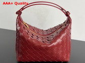 Bottega Veneta Wallace Sapele Intrecciato Calf Leather Replica
