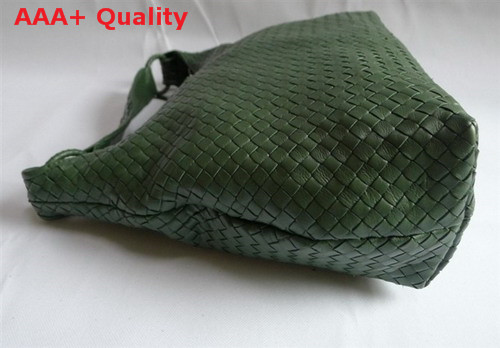 Bottega Veneta Woven Hobo Invisible Green Replica