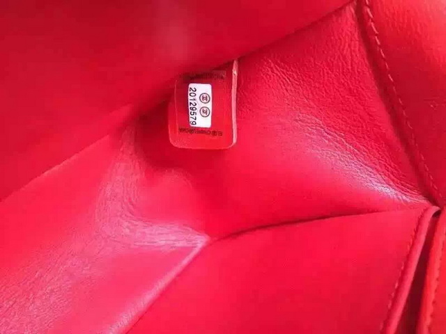 Boy Chanel Flap Bag Red Python for Sale