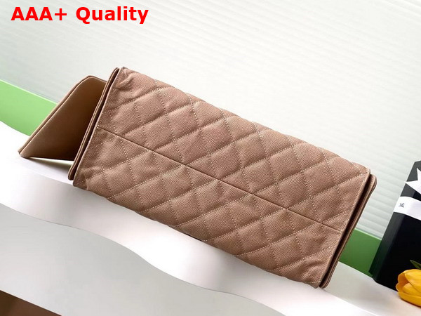 Chanel 25 Medium Handbag in Beige Grained Calfskin AS5311 Replica