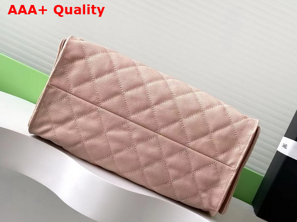 Chanel 25 Small Handbag in Blush Pink Grained Calfskin AS5293 Replica