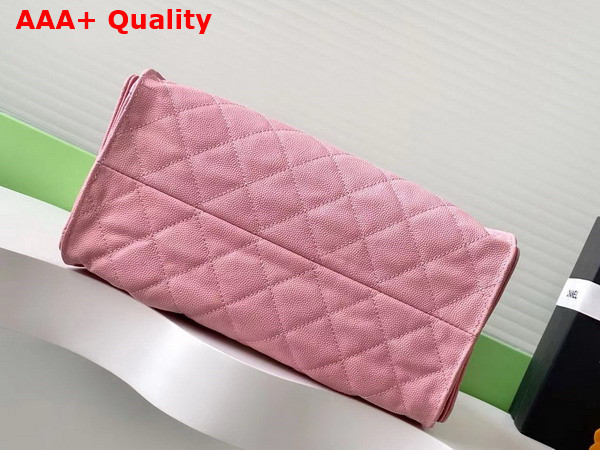 Chanel 25 Small Handbag in Light Pink Grained Calfskin AS5293 Replica