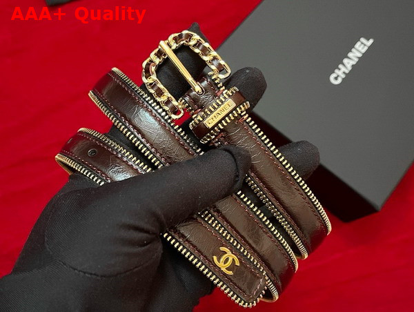 Chanel Belt with Zip Details Replica