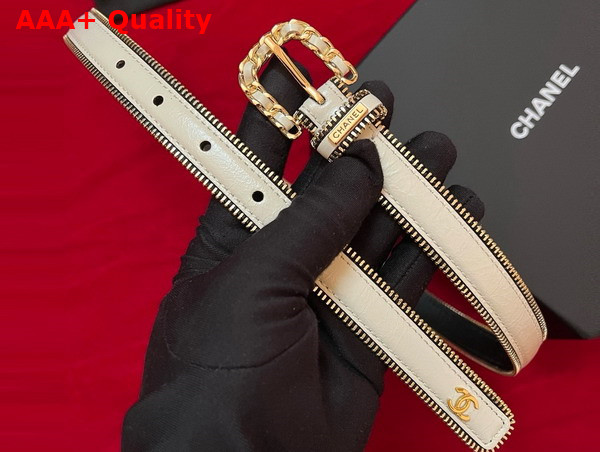 Chanel Belt with Zip Details Replica