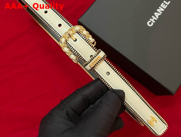 Chanel Belt with Zip Details Replica
