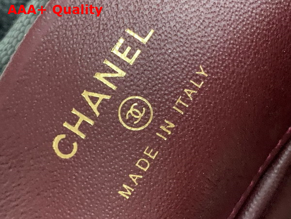 Chanel Classic Clutch with Chain in Black Grained Calfskin AP4423 Replica