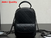 Chanel Classic Mini Backpack in Black Lambskin AP3753 Replica