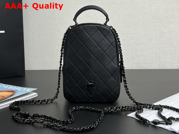 Chanel Classic Mini Backpack in Black Lambskin AP3753 Replica
