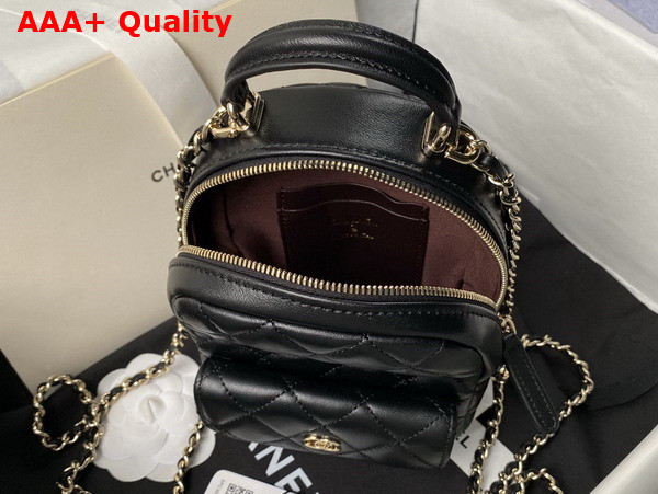 Chanel Classic Mini Backpack in Lambskin Black AP3753 Replica
