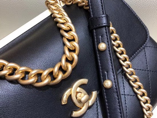 Chanel Coco Luxe Small Flap Bag A57086 Black