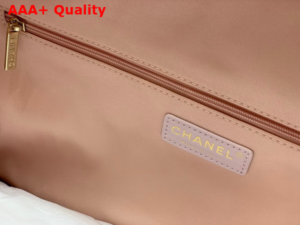 Chanel Coco Neige Neige Two in One Duffle Bag and Backpack in Pink Logo Nylon Replica