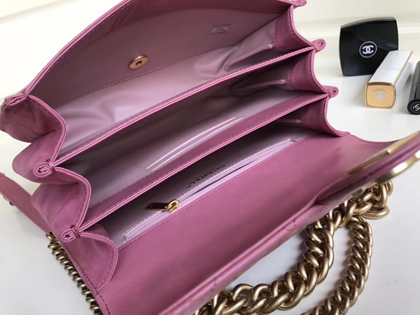 Chanel Cosmopolite Flap Bag Calfskin Iridescent Calfskin Pink For Sale