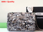 Chanel Flap Bag Gun Sequins Gun Metal AS4561 Replica