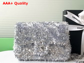 Chanel Flap Bag in Silver Fringed Sequins and Silver Tone Metal AS4561 Replica