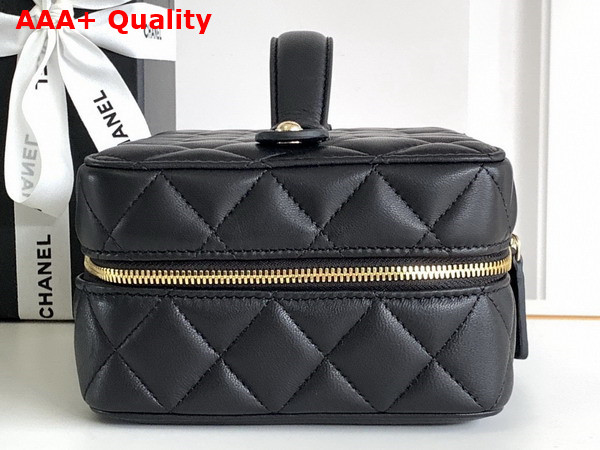 Chanel Jewelry Case in Black Lambskin Replica