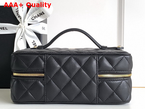 Chanel Jewelry Case in Black Lambskin Replica