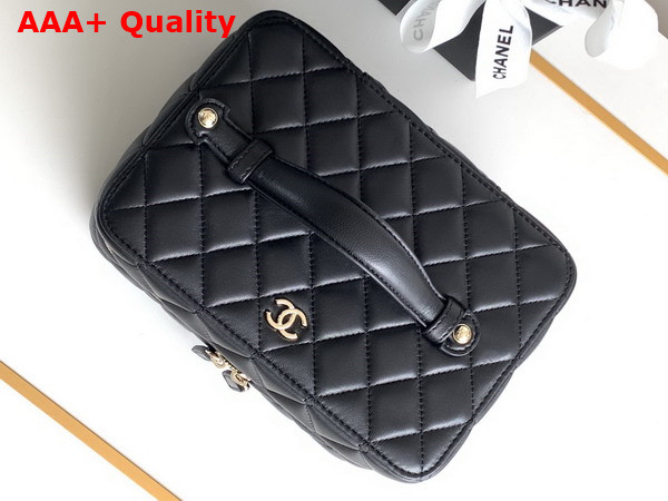 Chanel Jewelry Case in Black Lambskin Replica