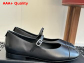 Chanel Mary Janes Black Lambskin G46379 Replica