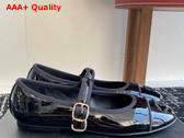 Chanel Mary Janes in Black Patent Calfskin G46467 Replica
