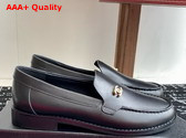 Chanel Moccasins Black Calfskin G45615 Replica