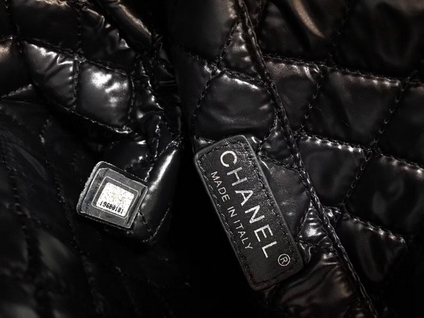 Chanel No 5 Large Shopping Bag Tweed Viny For Sale