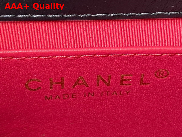 Chanel Small Hobo Handbag in Black Shiny Crumpled Calfskin Gold Tone Metal AS4323 Replica