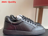 Chanel Sneaker in Black Printed Calfskin Leather Replica
